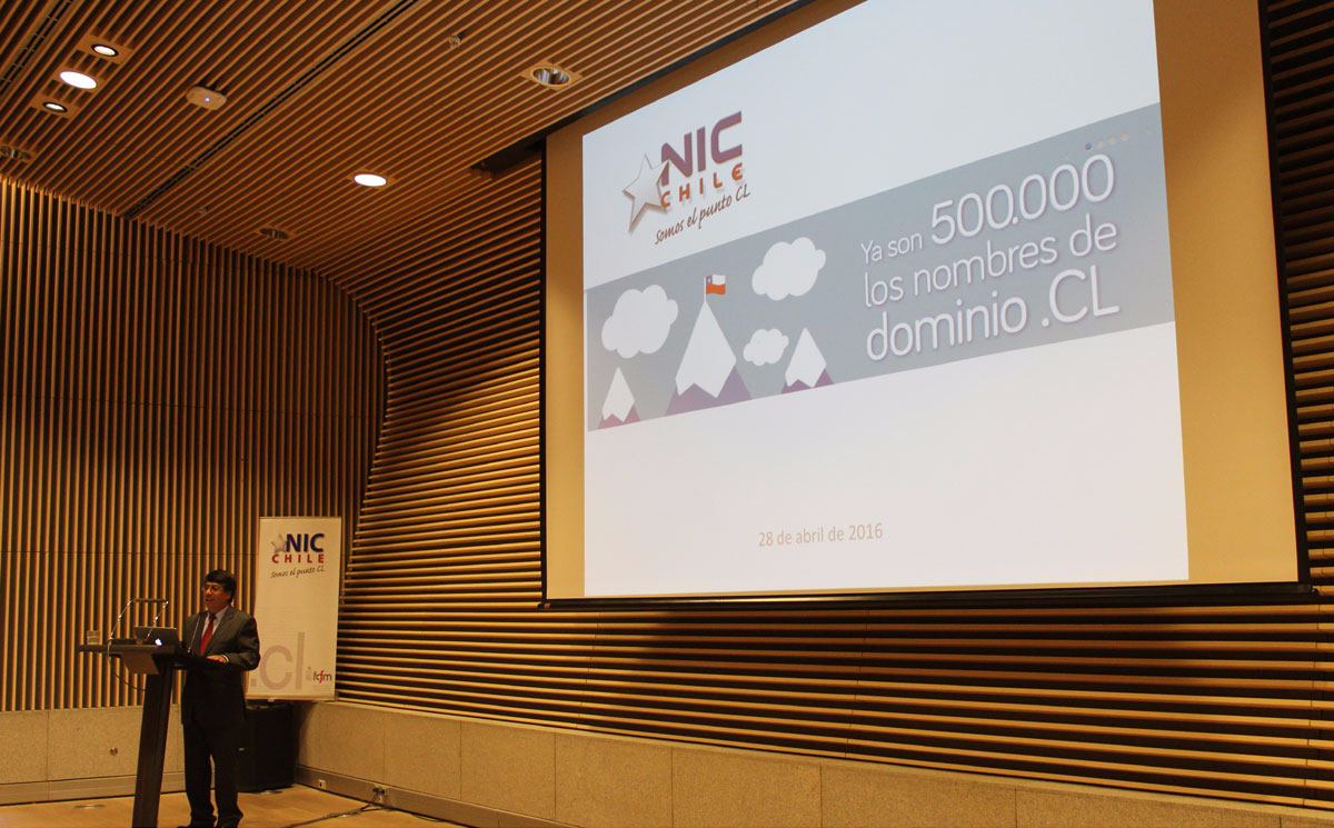 NIC Chile celebró el medio millón de dominios .CL