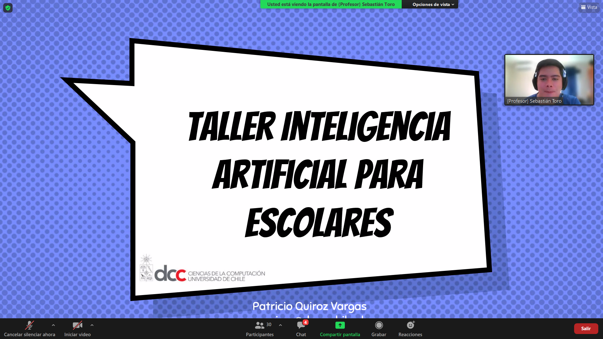 En esta nueva versión del Taller de Introducción a la Inteligencia Artificial para Escolares, niños y niñas de 10 a 12 años aprendieron qué es y cómo funciona un algoritmo clasificador.