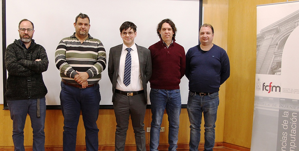 ¡Felicitaciones para Ariel Cáceres, nuevo Magíster e Ingeniero Civil en Ciencias Mención Computación!