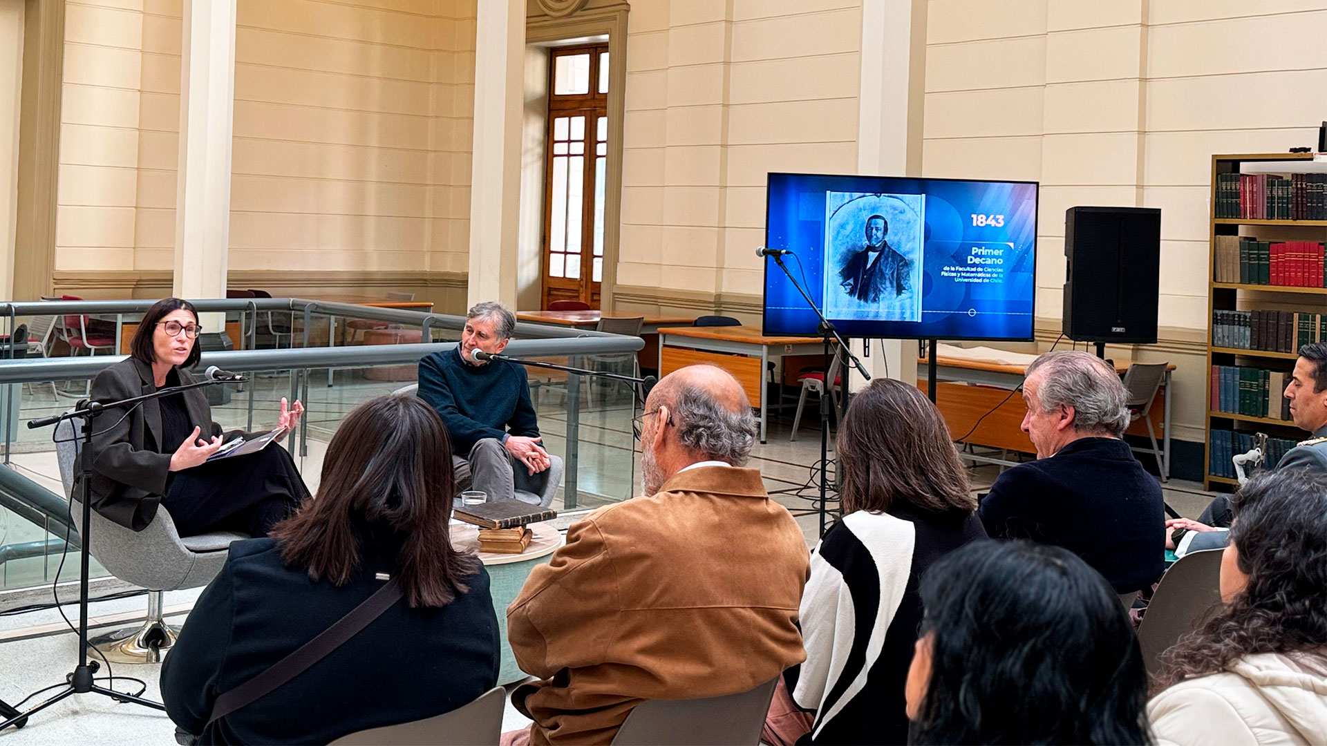 A 200 años de su llegada a Chile: FCFM rinde homenaje al legado científico-tecnológico y a la visión educativa de Andrés Antonio Gorbea