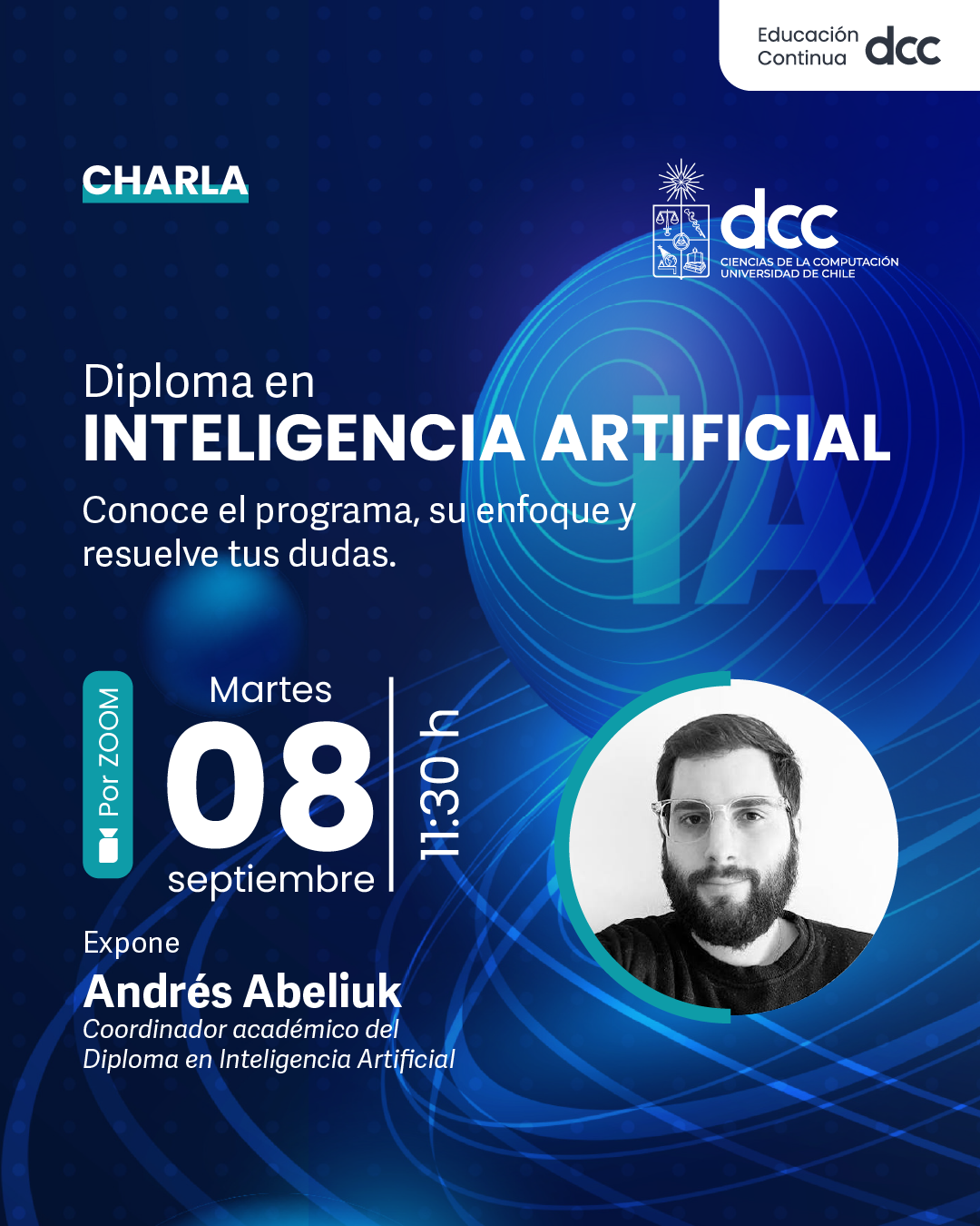 Charla informativa: Diploma en Inteligencia Artificial