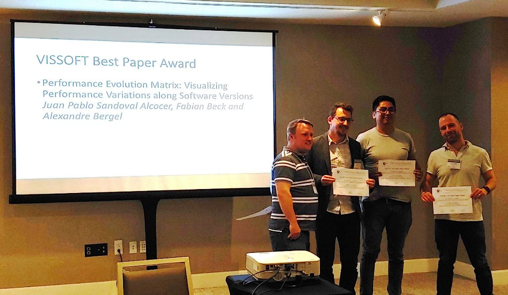Profesor Alexandre Bergel obtiene Best Paper Award en conferencia sobre visualización de software