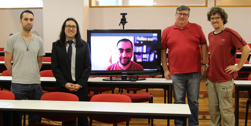 ¡Felicidades al nuevo titulado del Magíster en Ciencias Mención Computación del DCC, Felipe Rodríguez Aranda!