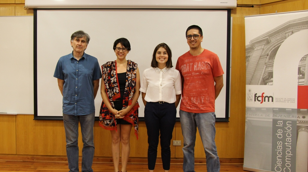 ¡Felicidades para la nueva titulada de Ingeniería Civil en Computación del DCC, Constanza Fierro Mella!