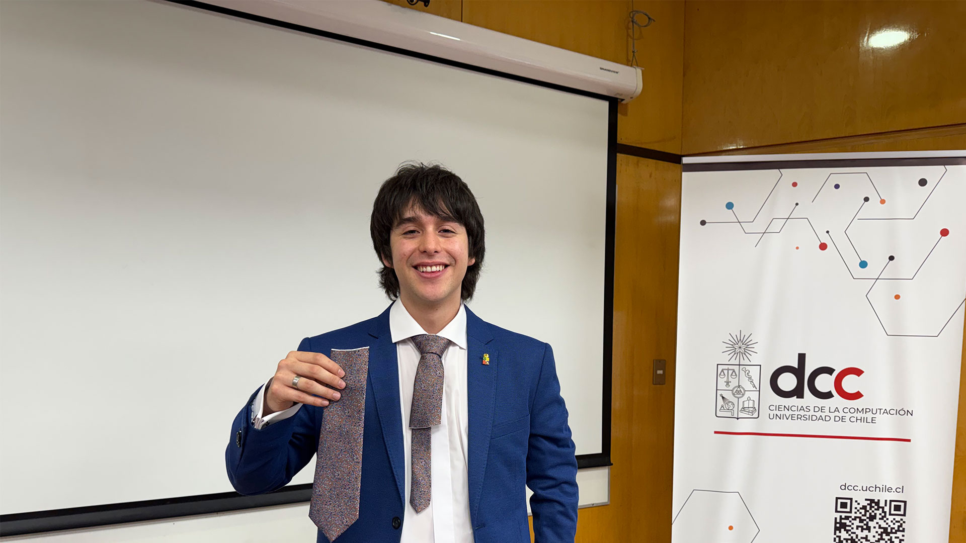 ¡Felicitaciones Benjamín Reyes, nuevo ingeniero civil en computación!