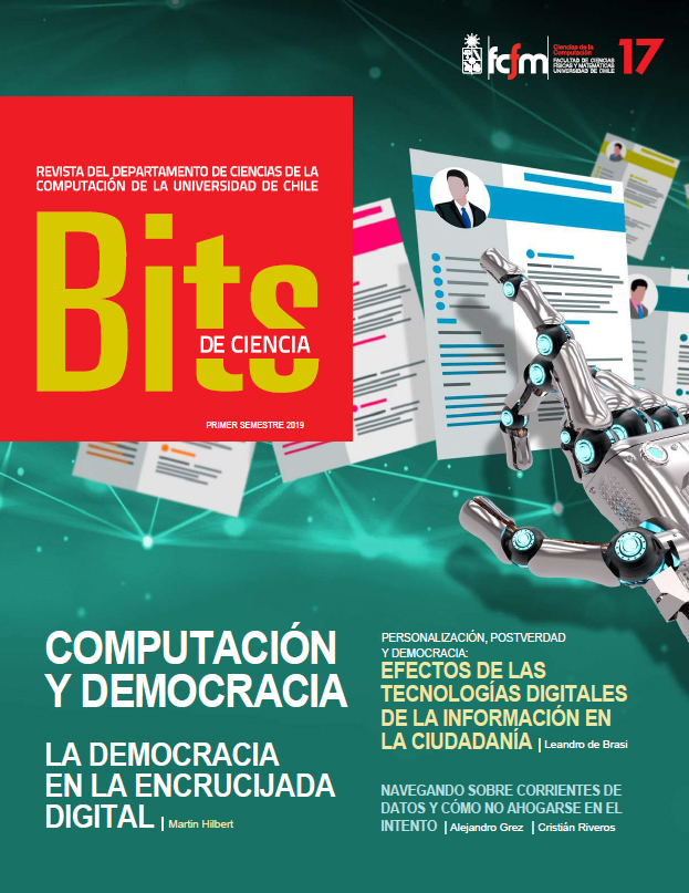 Nueva edición de Revista Bits de Ciencia, que presenta como tema central “Computación y Democracia”.