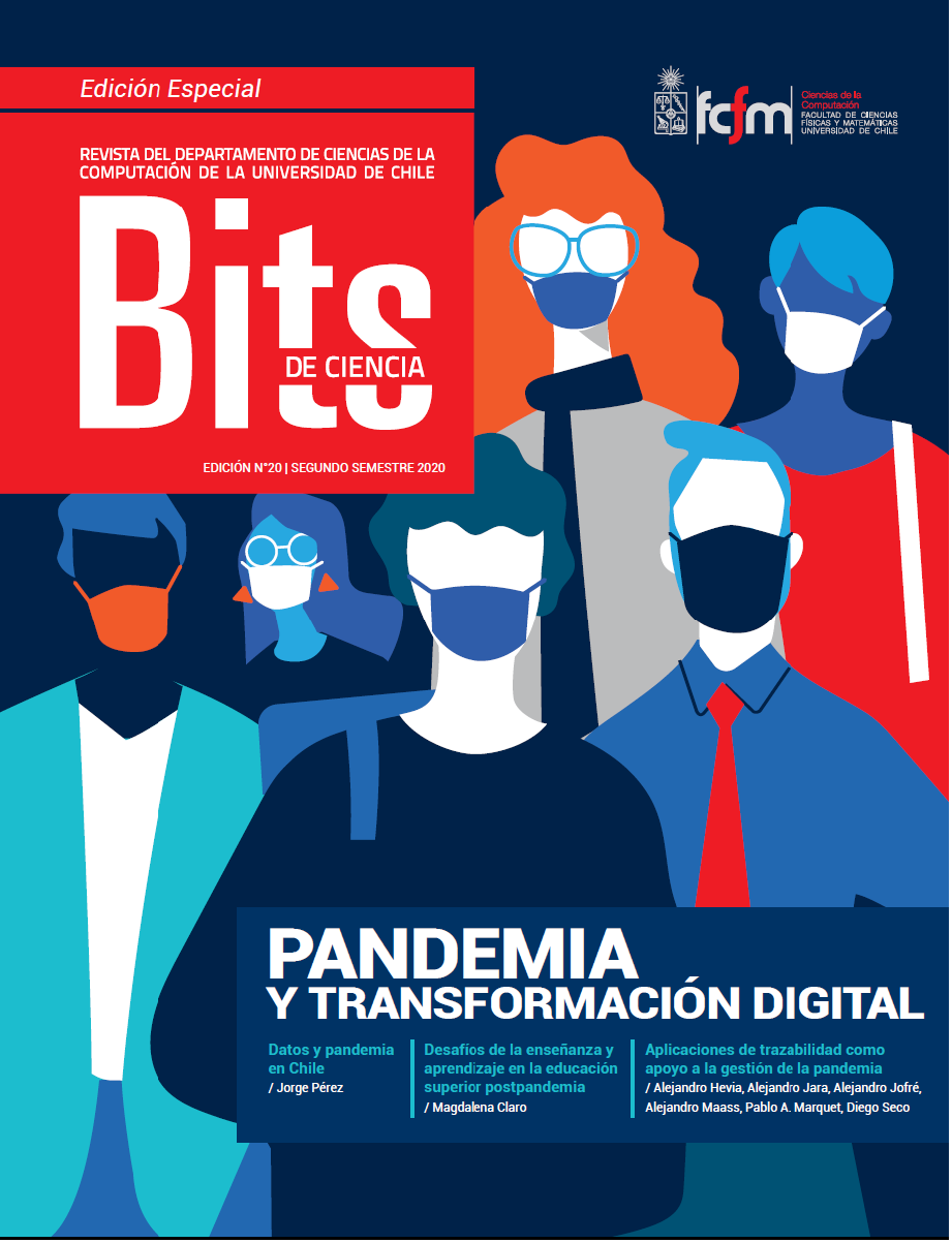 La edición número 20 de Revista Bits de Ciencia aborda los cambios tecnológicos que ha obligado la pandemia en nuestro país, en ámbitos como educación, trabajo y manejo de datos.