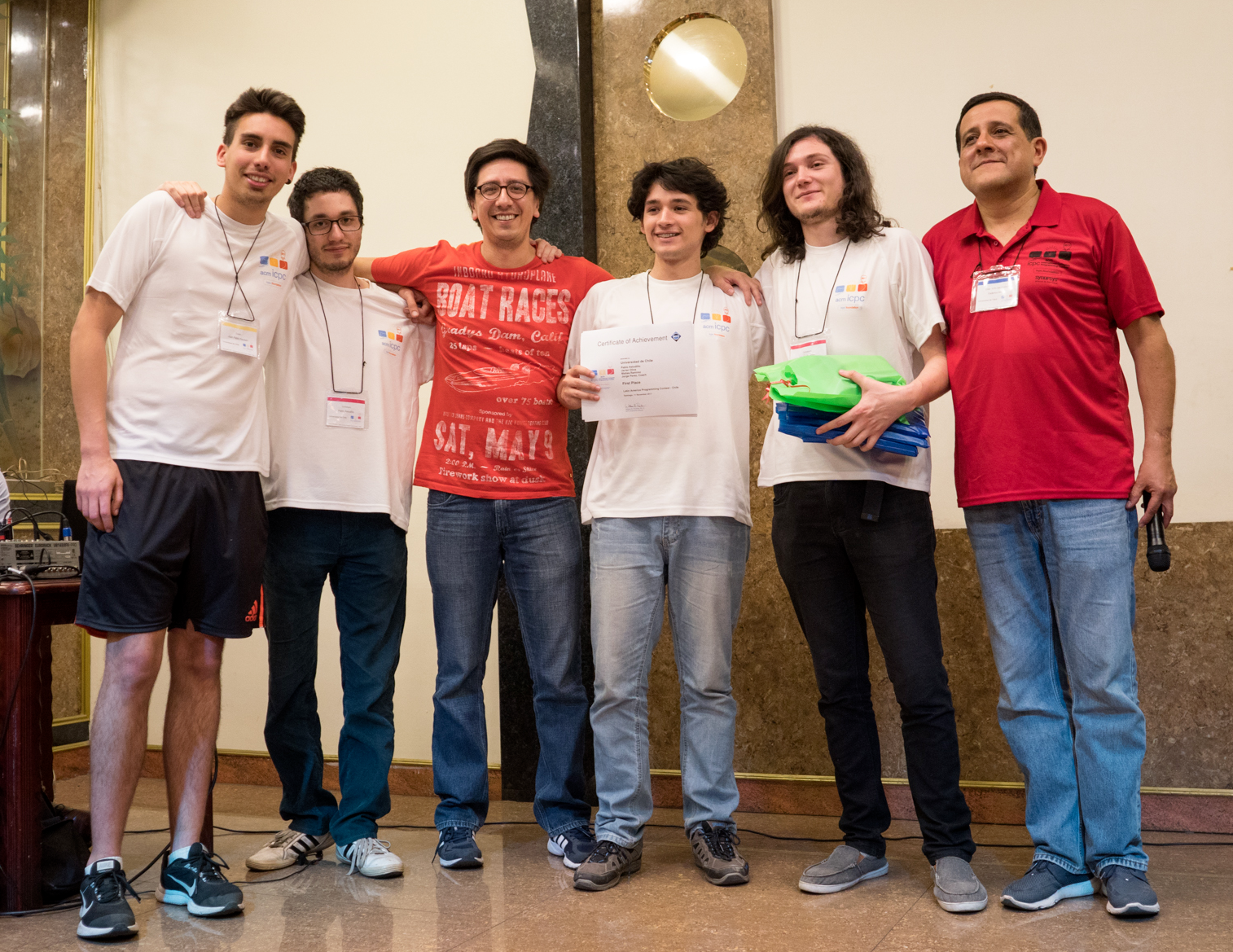 Por séptimo año consecutivo la U. de Chile es campeón en torneo universitario de programación