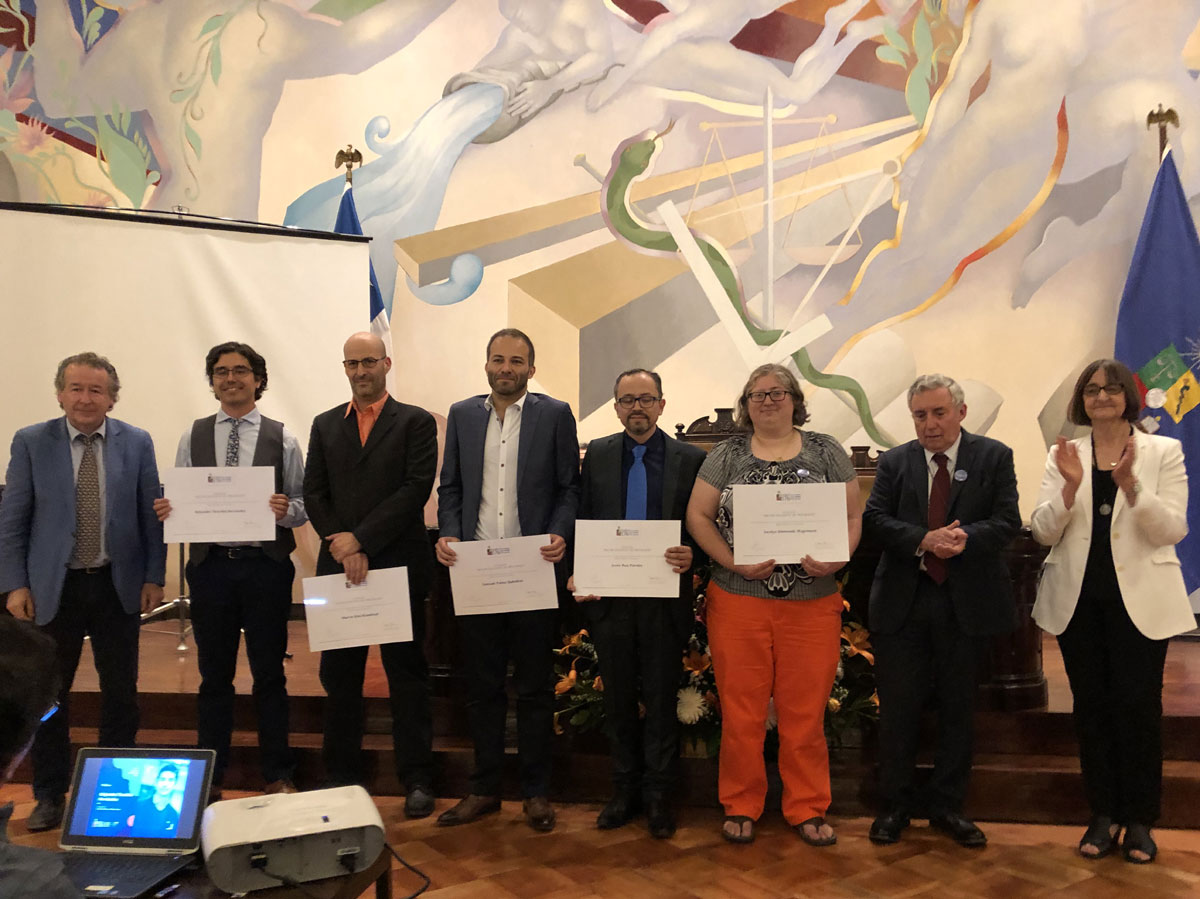 Académicos e investigadores del DCC reconocidos en 176 Aniversario de la Universidad de Chile