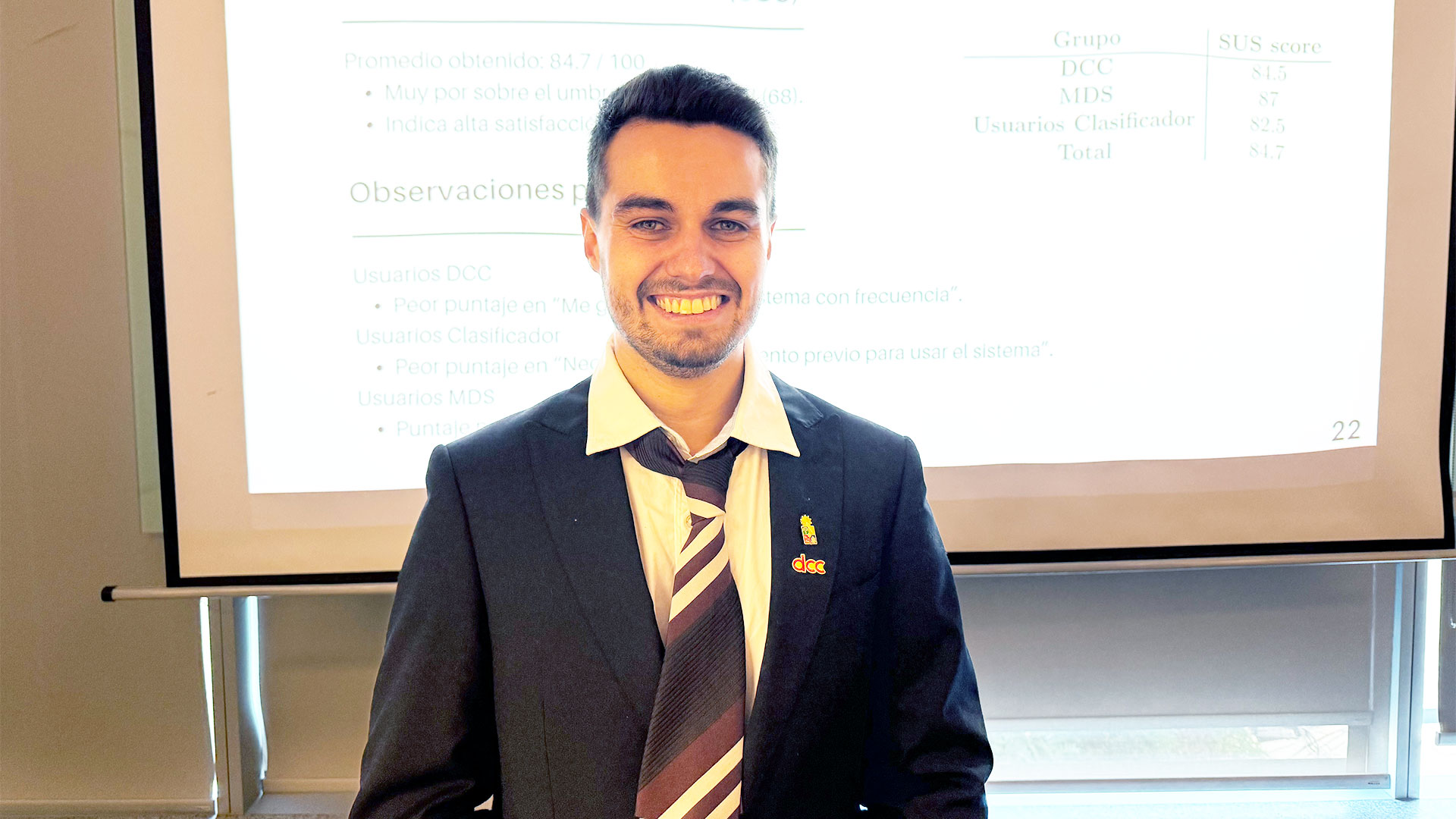 ¡Felicitaciones Daniel Radrigán, nuevo ingeniero civil en computación!