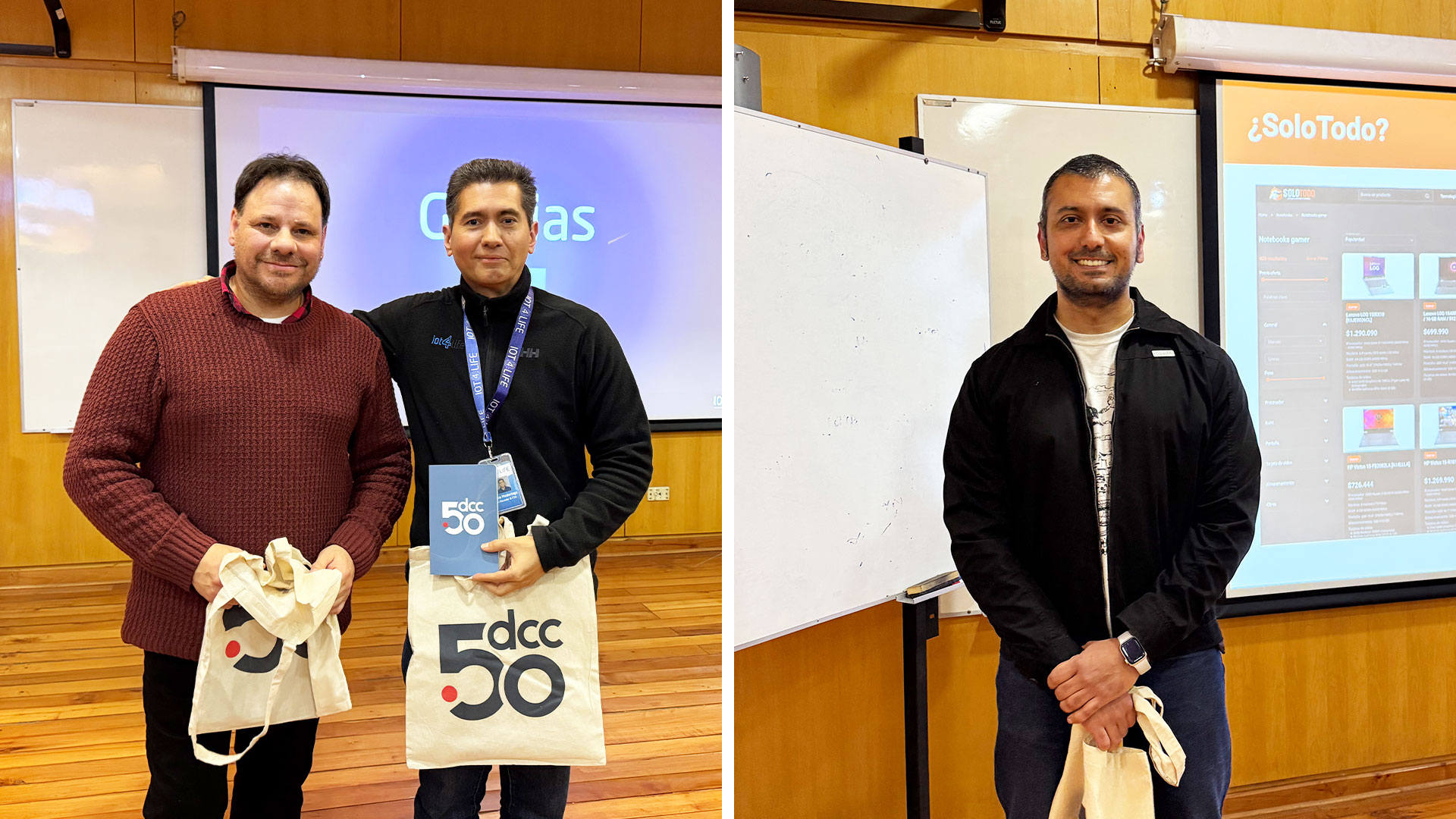 Egresados del DCC compartieron sus experiencias como emprendedores tecnológicos