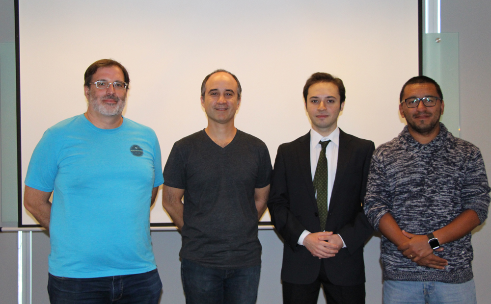 ¡Felicitamos a Felipe Espinoza!  Nuevo Ingeniero Civil en Computación.