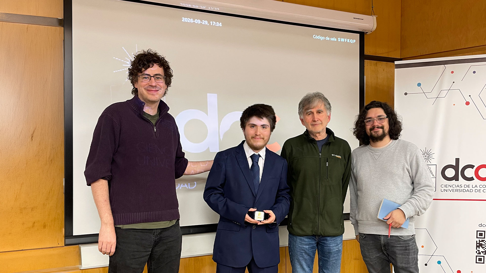 ¡Felicitaciones Guillermo Garda, nuevo ingeniero civil en computación!