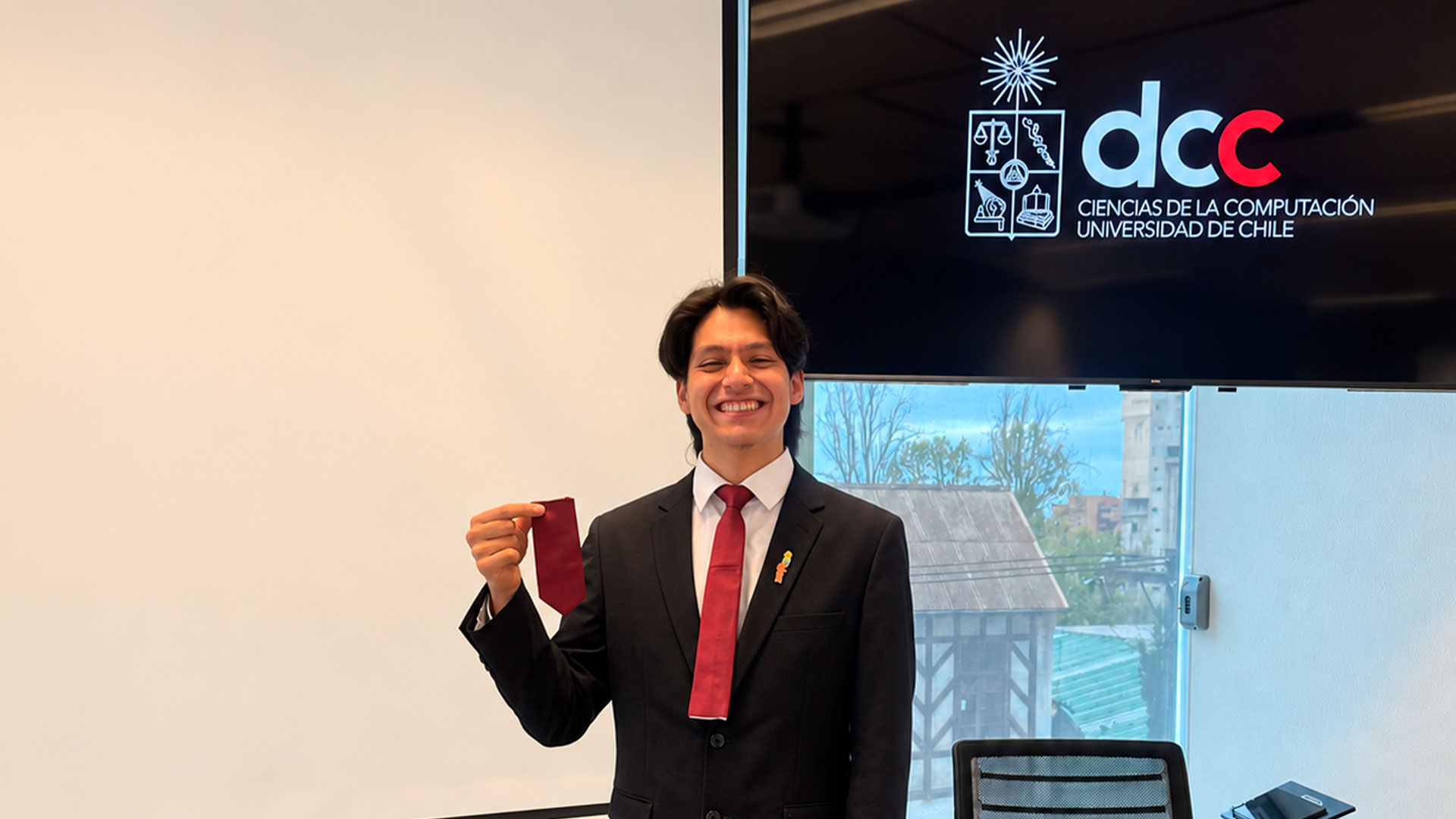 ¡Felicitaciones Ignacio Humire, nuevo ingeniero civil en computación!