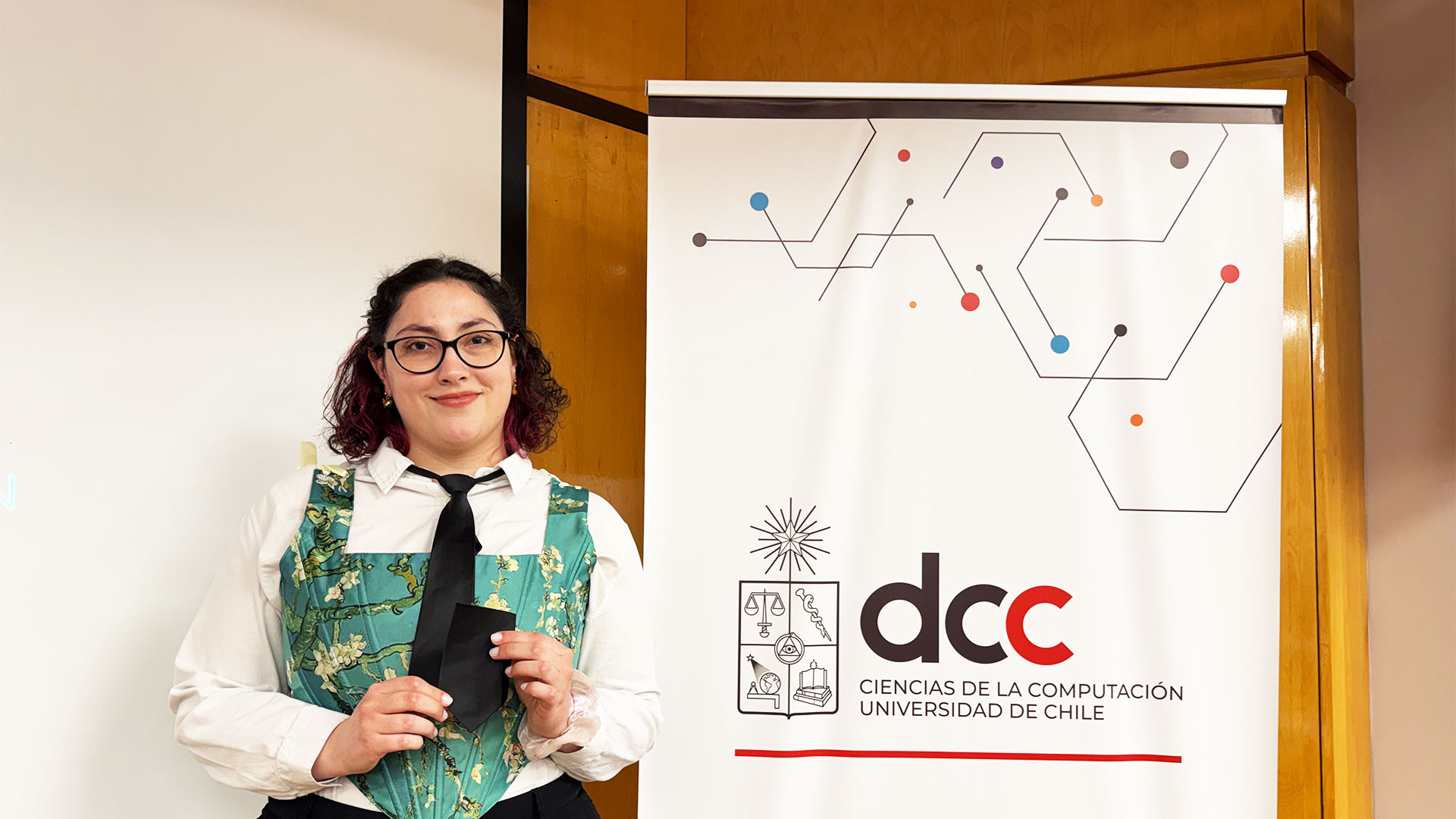 ¡Felicitaciones Isabela Tellechea, nueva Magíster en Ciencias e ingeniera civil en computación!