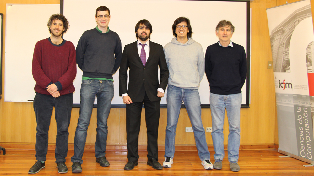 ¡Felicitamos a Jaime Salas! Nuestro nuevo Magíster en Ciencias e Ingeniero Civil en Computación