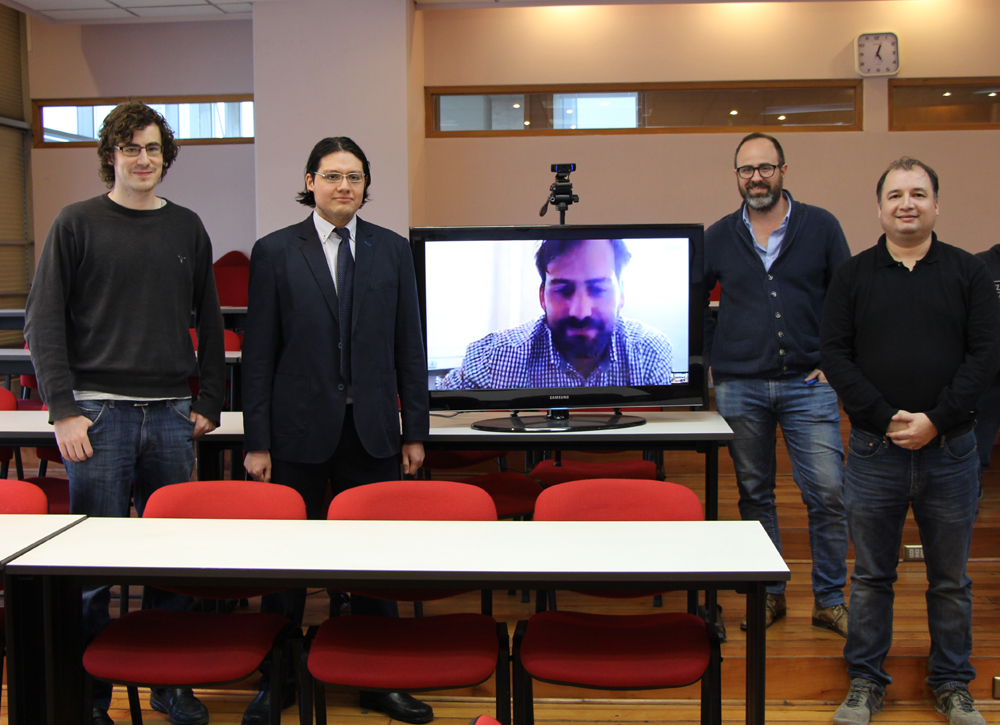 ¡Felicitamos a José Moreno! Nuestro nuevo Magíster en Ciencias e Ingeniero Civil en Computación.
