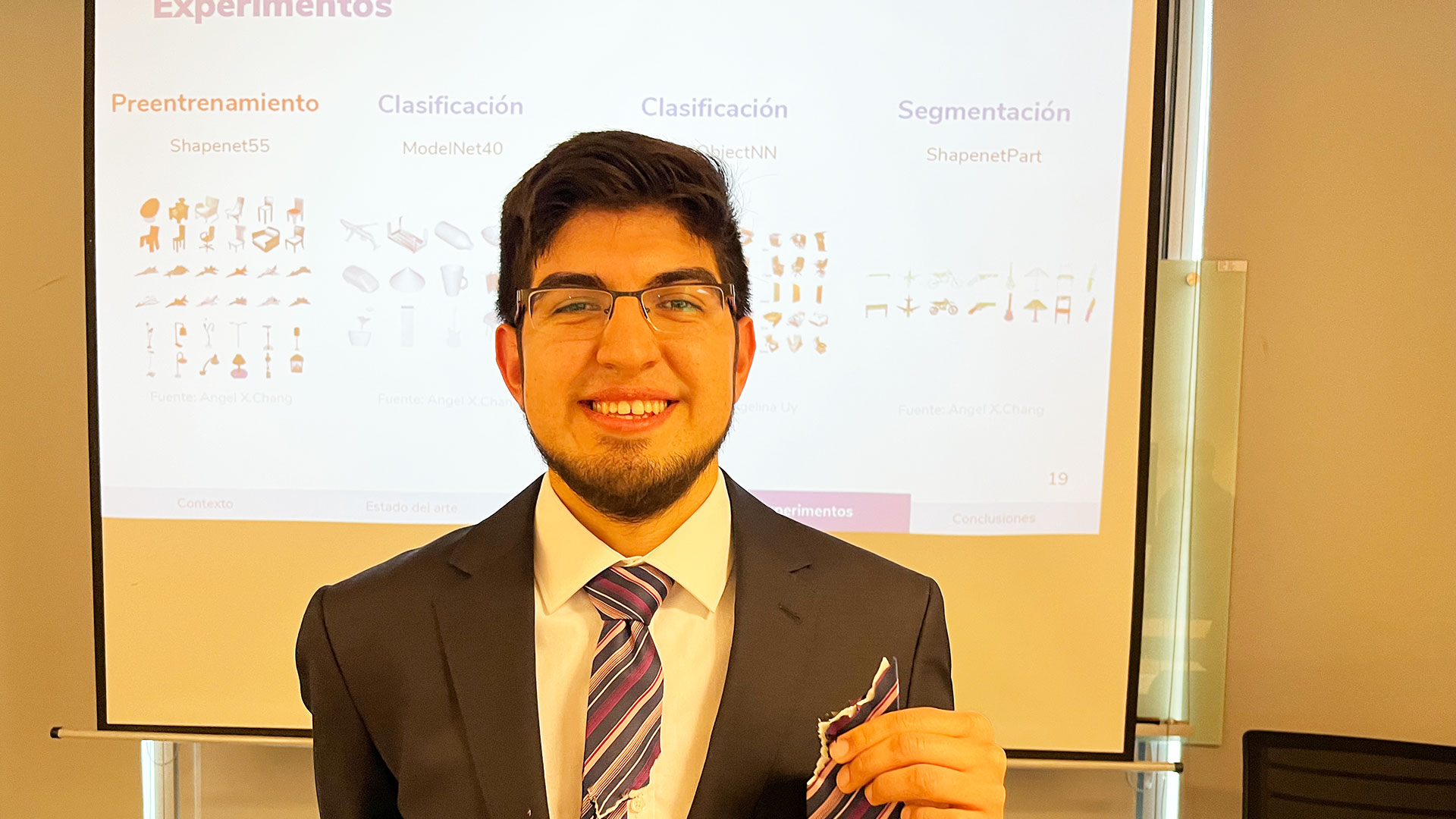 ¡Felicitaciones Lucas Oyarzún, nuevo Magíster e ingeniero civil en computación!