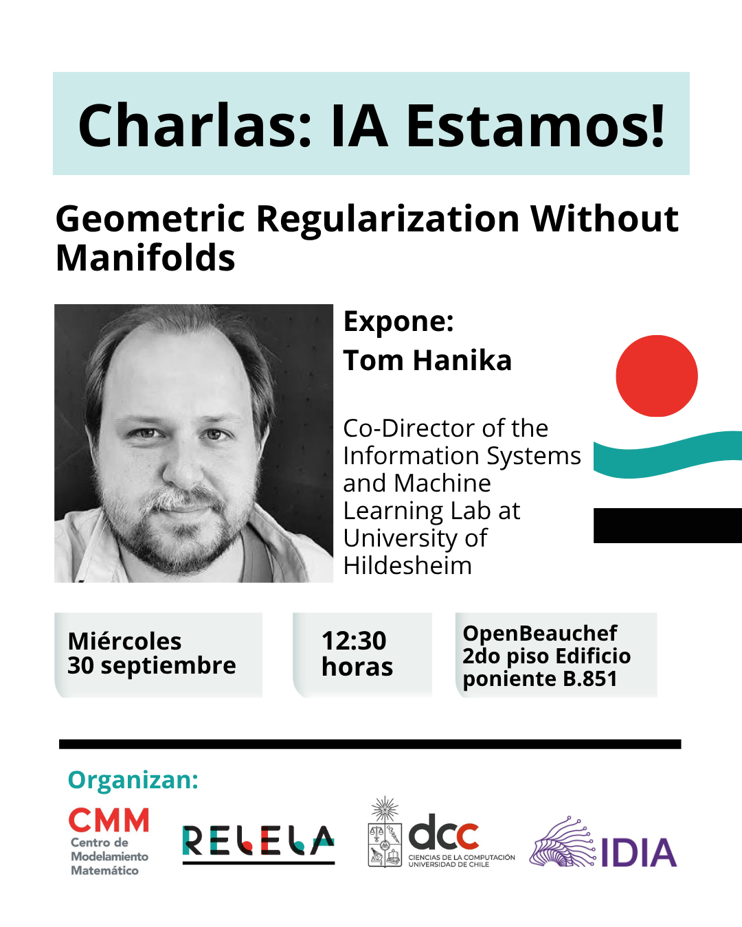 "Charla: Geometric Regularization Without Manifolds"