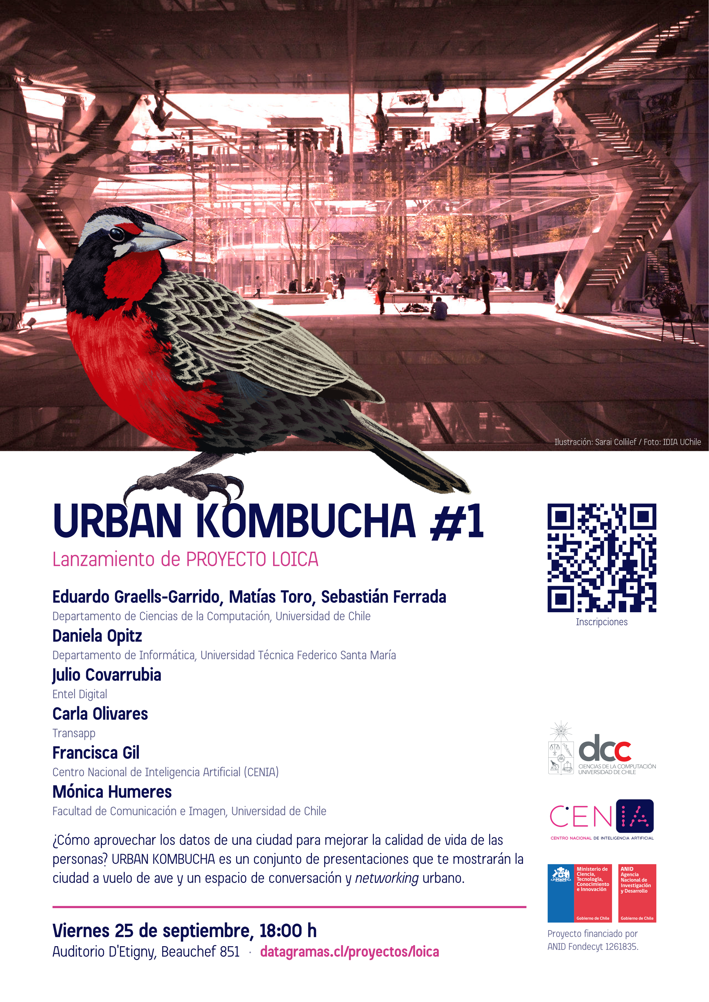 Urban Kombucha #1. Lanzamiento de "Proyecto Loica"