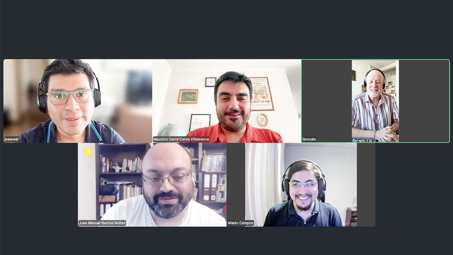 ¡Felicitaciones Waldo Campos, nuevo magíster en ciencias e ingeniero civil en computación!